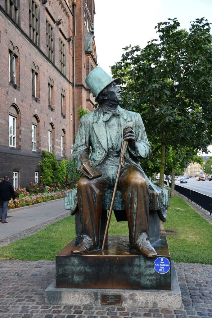 Kopenhaga pomnik Andersena