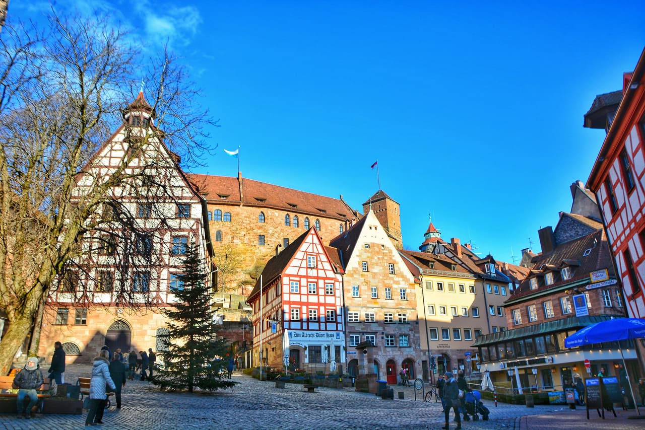 Norymberga drugie co do wielkości miasto niemieckiego regionu Bawaria.