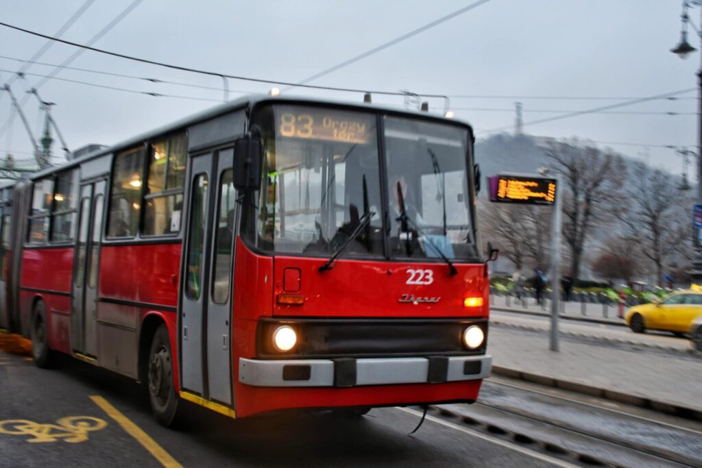 Autobusy w Budapeszcie Komunikacja w Budapeszcie